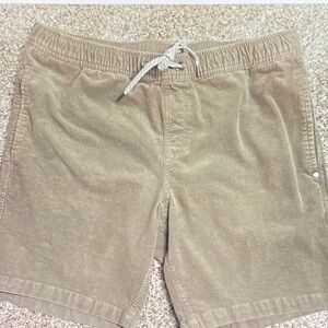 Vuori Khaki Athletic Shorts